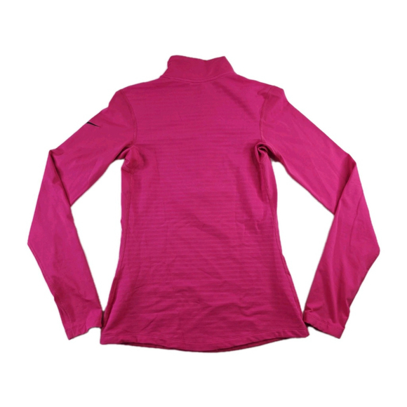 Nike Dri FIT Pullover 1/4 Zip Casual Pink Women's Size Medium - Picture 3 of 6